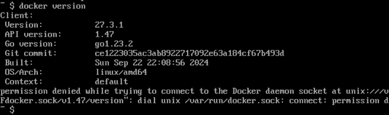 Alpine - Installation Docker 6