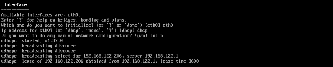 Alpine - Installation étape 4