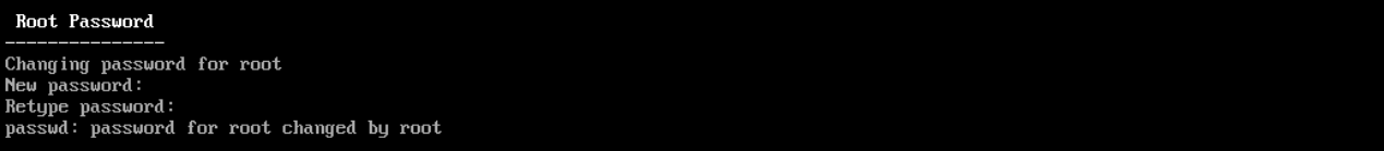 Alpine - Installation étape 5